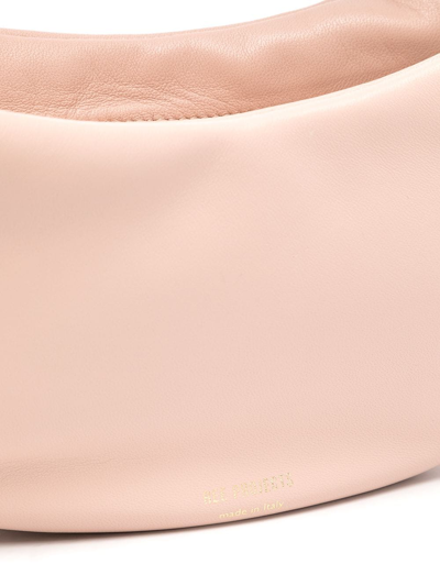 Ree Projects Mini Wyn Ruched Bag In Nude Nude