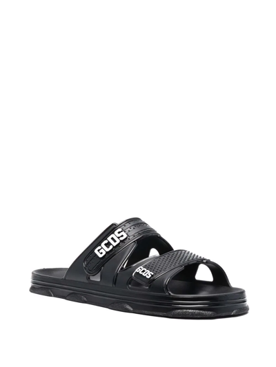 Gcds Rubber Slides In Black