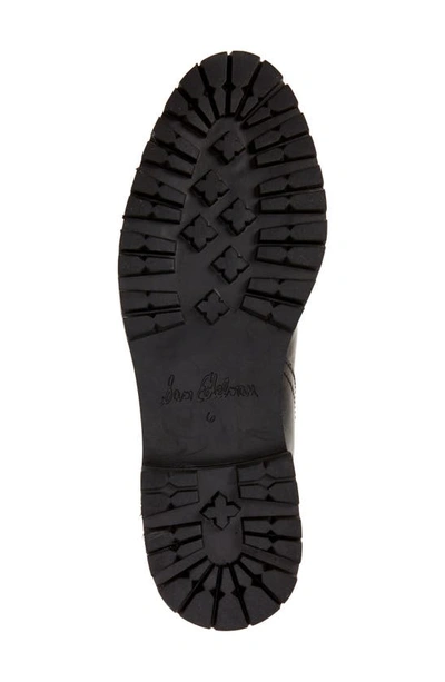 Shop Sam Edelman Justina Waterproof Chelsea Boot In Black Leather
