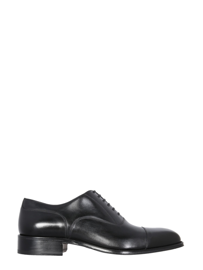 Shop Tom Ford Derby Claydon Lace Up In Black