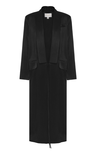 Materiel Women's Kimono Trench Coat In Black | ModeSens