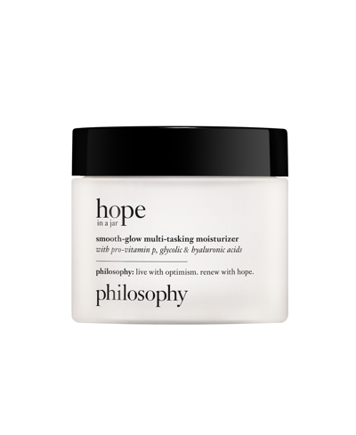 Shop Philosophy Hope In A Jar Smooth-glow Multi-tasking Moisturizer With Pro-vitamin P, Glycolic & Hyaluronic Acids, In No Color