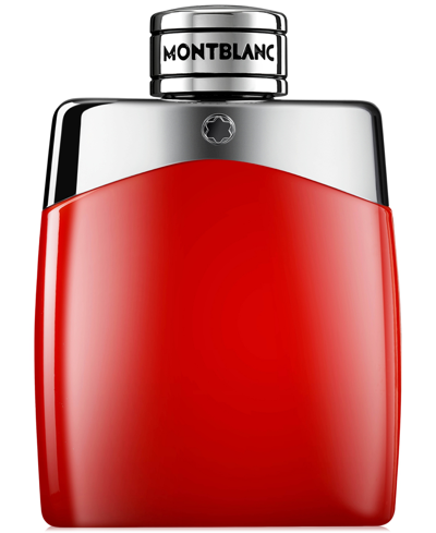 Shop Montblanc Men's Legend Red Eau De Parfum Spray, 3.3 Oz.