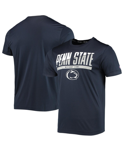 Shop Champion Men's  Navy Penn State Nittany Lions Wordmark Slash T-shirt