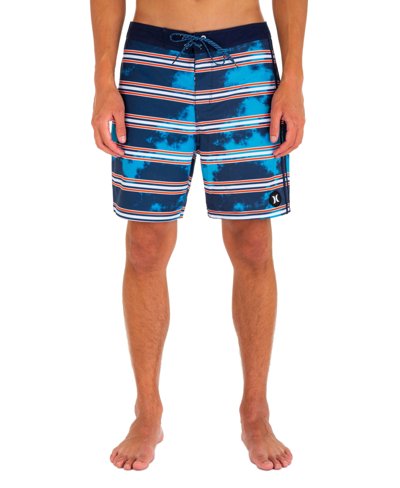 Shop Hurley Men's Phantom Tailgate 18" Board Shorts In Costal Blue