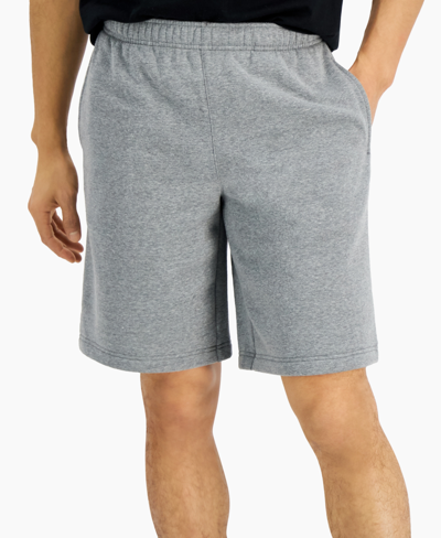 Shop Ideology Men's Fleece Shorts, Created For Macy's In Stormy Heather