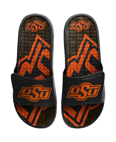 Shop Foco Men's  Oklahoma State Cowboys Wordmark Gel Slide Orange Sandals