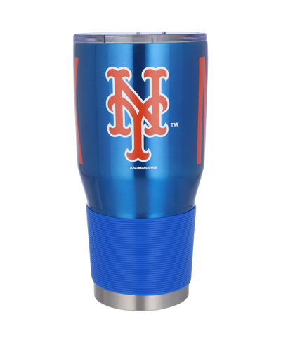 Shop Logo Brands New York Mets 30 oz Team Game Day Tumbler In Blue