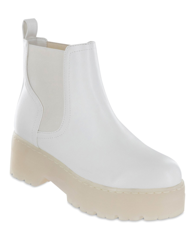Mia Women's Cayson Boots Women's Shoes In White Malt | ModeSens