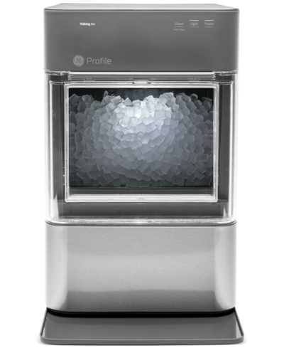 Shop Gea Ge Profile Opal 2.0 Nugget Ice Maker In Stainless Steel