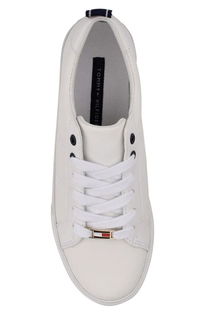 Tommy Hilfiger Lila Lace-up Sneaker In Whmll