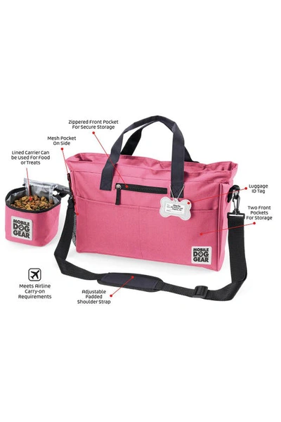 Shop Mobile Dog Gear Day Away(r) Tote Bag In Pink