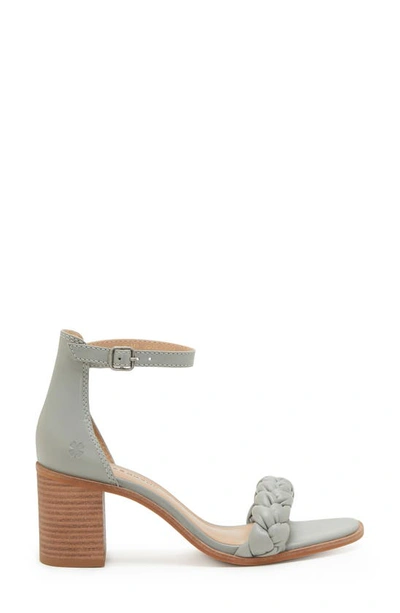 Shop Lucky Brand Sertini Ankle Strap Sandal In Light Seagrass