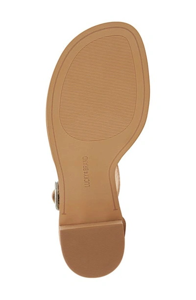 Lucky Brand Sabeni Sandal In Dusty Sand