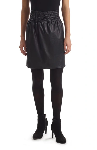 Commando Faux Leather Pencil Skirt In Black