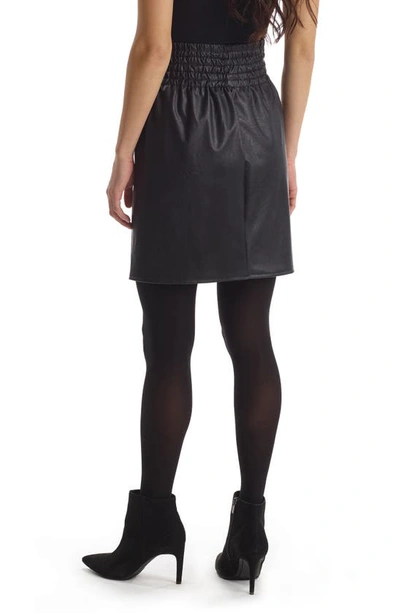 Commando Faux Leather Pencil Skirt In Black