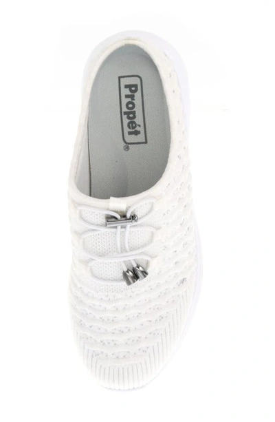 Shop Propét Travelbound Slide Sneaker In White Daisy