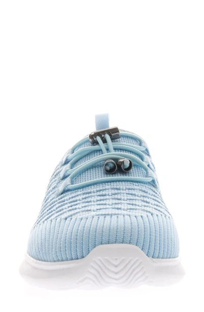 Propét Travelbound Slide Sneaker In Baby Blue