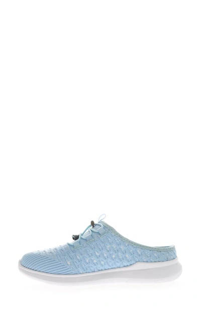 Propét Travelbound Slide Sneaker In Baby Blue