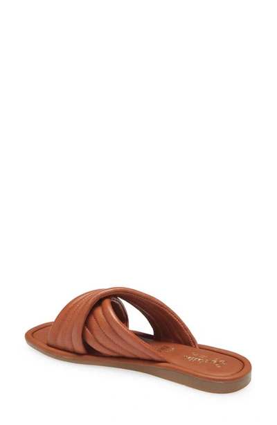 Shop Seychelles Word For Word Slide Sandal In Tan