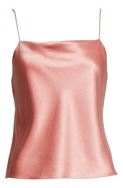 Shop Alice And Olivia Harmon Cowl Neck Camisole In Rose