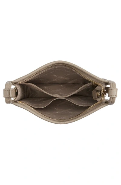 Longchamp Le Foulonne Leather Crossbody Bag In Turtle Dove