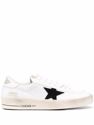 Shop Golden Goose 'stardan' Sneakers In Bianco
