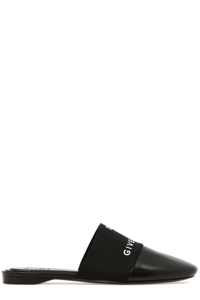 Shop Givenchy Logo Printed Slip In Black