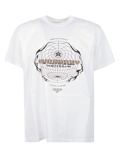Shop Burberry Totnes T-shirt In White