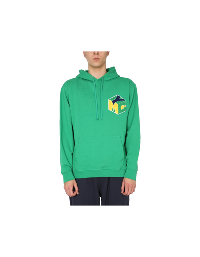 Shop Ymc You Must Create Trugoy Hooded Sweatshirt In Green