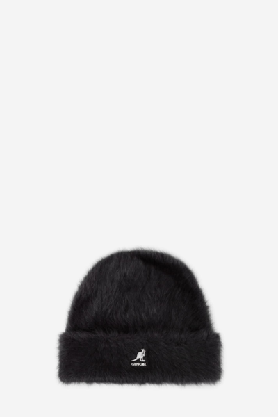 Shop Kangol Furgora Cuff Beanie Hats In Black