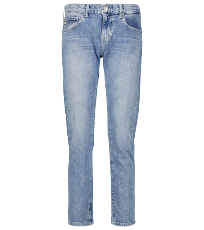 Shop Ag Ex-boyfriend Mid-rise Slim Jeans In 25y