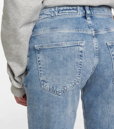 Ag Ex-boyfriend Mid-rise Slim Jeans In 25y