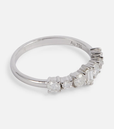 Ileana Makri Rivulet 18kt White Gold Ring With Diamonds In White Gold