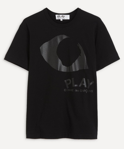 Shop Comme Des Garçons Play Play Tee Eye T-shirt In Black