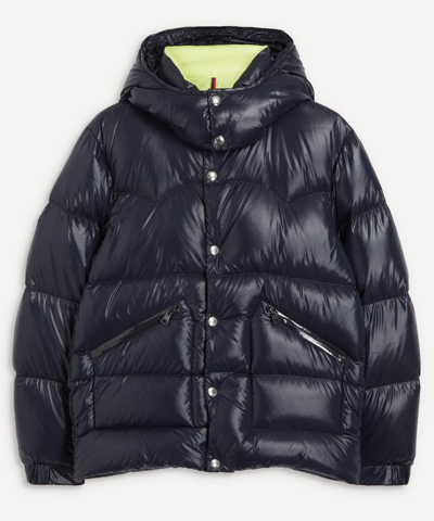 Shop Moncler Mens Coutard Short Down Jacket In Navy