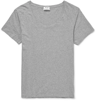 Shop Acne Studios Limit Cotton-jersey T-shirt