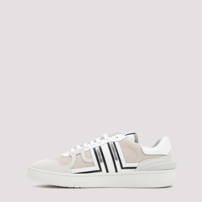 Shop Lanvin Clay Low Top Sneakers Shoes In White