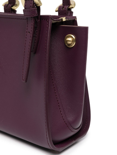 Shop Zac Zac Posen Alice Mini Shopper Crossbody Bag In Purple