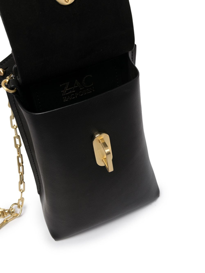 Shop Zac Zac Posen Bea Phone Crossbody Bag In Black