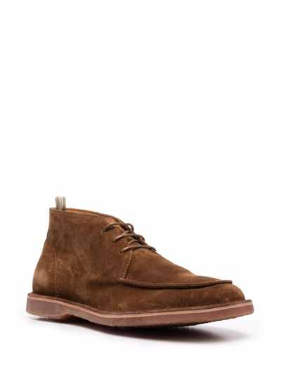 Shop Officine Creative Kent Leather Boots In Brown