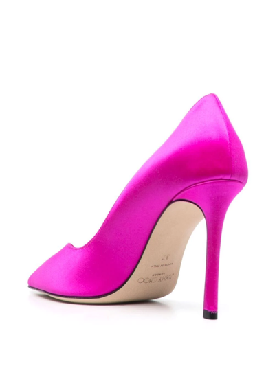 Shop Jimmy Choo Cass 95mm Pumps In Pink