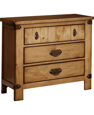 Shop Furniture Of America Sesco 3-drawer Nightstand