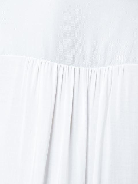Ann Demeulemeester Mandarin Collar Extended Shirt | ModeSens