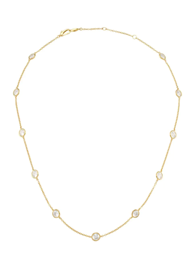 Shop Adriana Orsini Women's Elevate 18k-gold-plated Cubic Zirconia Classic Chain Necklace