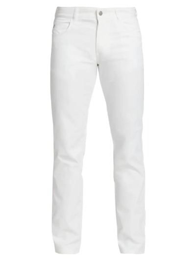 Shop Peter Millar Men's Performance Five-pocket Pants In White