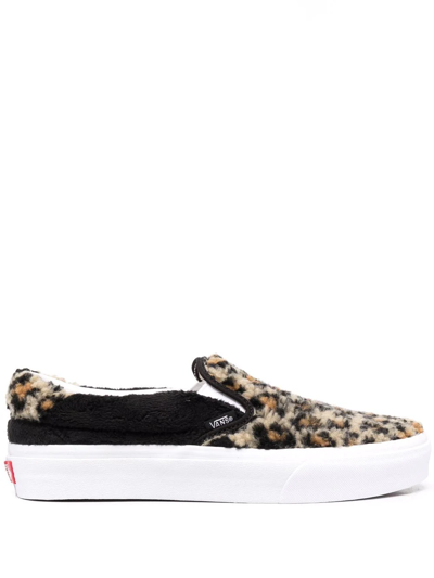 Vans Slip-on 59 Sherpa Low-top Sneakers In Schwarz