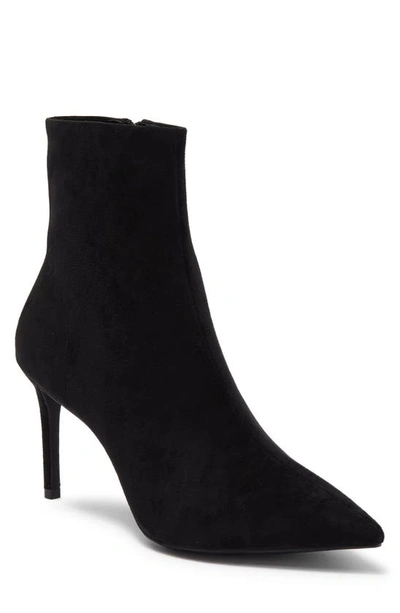 Shop Jeffrey Campbell Slick Pointed Toe Boot In Black Suede