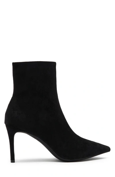 Shop Jeffrey Campbell Slick Pointed Toe Boot In Black Suede