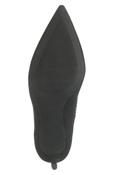 Shop Jeffrey Campbell Slick Pointed Toe Boot In Black Suede